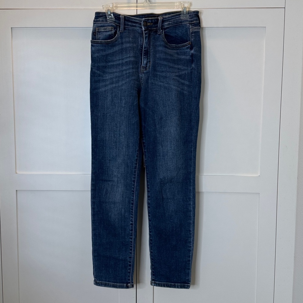 Judy Blue Slim Fit High Waisted Jeans Dark Wash 5/27 Style #JB82549DK - Picture 2 of 10